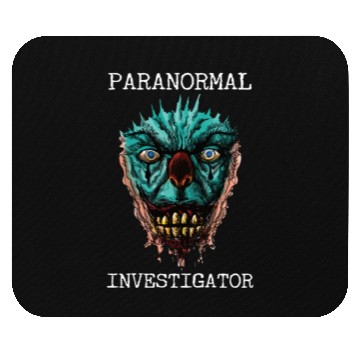 Discover Ghost Hunting Paranormal Investigator Mouse Pads