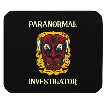 Discover Ghost Hunting Paranormal Investigator Mouse Pads