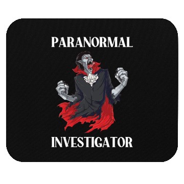 Discover Ghost Hunting Paranormal Investigator Mouse Pads
