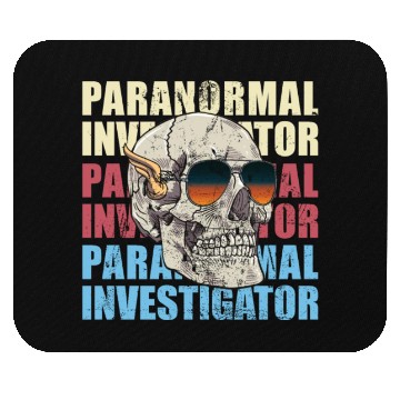 Discover Ghost Hunting Paranormal Investigator Mouse Pads