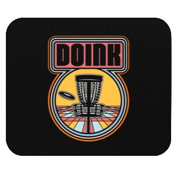 Discover Disc Golf Doink Ultimate Frisbee Loves Flying Disc Mouse Pads