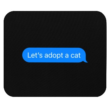Discover Adopt A Cat Cat Lover Mouse Pads