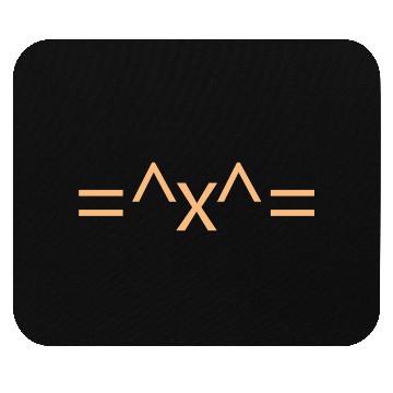 Discover Cat Face Emoticon Mouse Pads