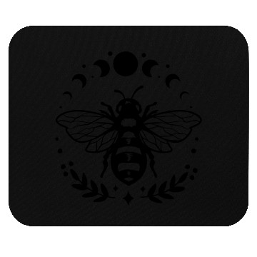 Discover "Bee and Moonlight" Mouse Pads