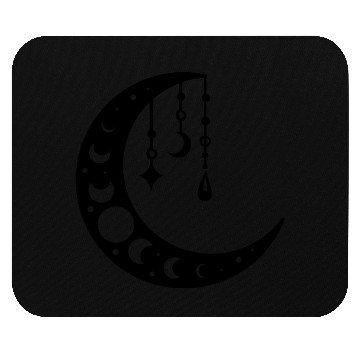 Discover "Half Moon" Mouse Pads -Embrace the Mystical Crescent