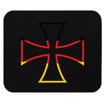 Discover Iron Cross Eisernes Kreuz Germany Mouse Pads
