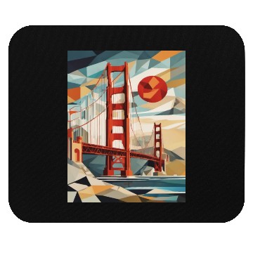 Discover Golden Gate Bridge California Mouse Pads, Golden Gate