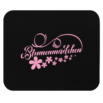 Discover Flower Girl Flower Child on Wedding Mouse Pads