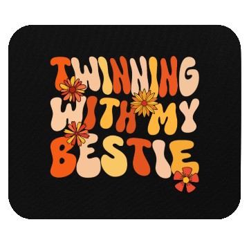 Discover Twinning With My Bestie Spirit Week Twin Day Mouse Pads