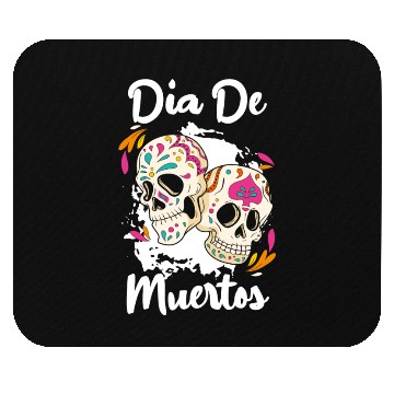 Discover Holiday All Saints Day Bones Skull Mouse Pads