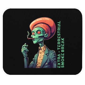 Discover Alien Relax for Break Mouse Pads