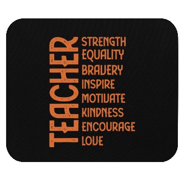 Discover Melanin Teacher Black History Month Juneteenth Mouse Pads