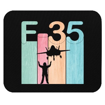 Discover F35 Vintage Air Force Fighter Jets Mouse Pads
