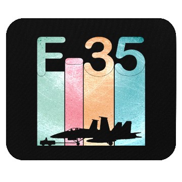 Discover F35 Vintage Air Force Fighter Jets Mouse Pads