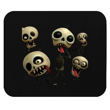 Discover Hi trick or treat Mouse Pads