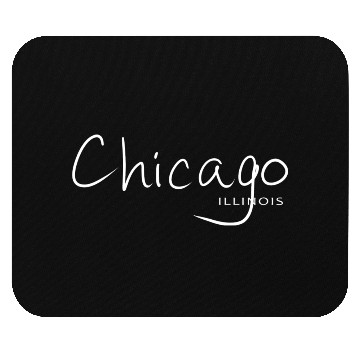 Discover Chicago Illinois USA Mouse Pads