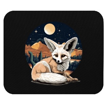 Discover Fennec Fox Mouse Pads