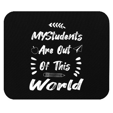 Discover Teacher gift Students funny Cute World Design Mouse Pads