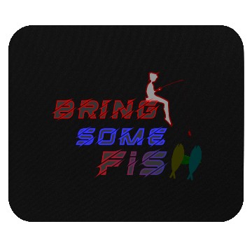 Discover bring some fish Mouse Pads