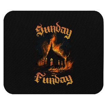 Discover Sunday Funday Mouse Pads