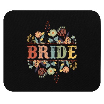 Discover Bachelorette Party Bride Stickers Mouse Pads