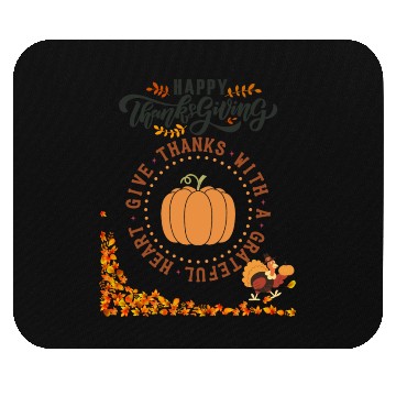 Discover "Happy Thanksgiving Gratitude" Mouse Pads