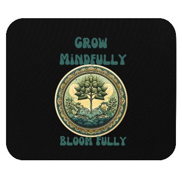 Discover Mindful Pastel Tree Therapy Mouse Pads
