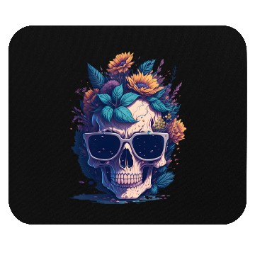 Discover Floral Skull | C05 Mouse Pads
