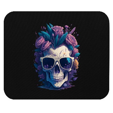Discover Floral Skull | C02 Mouse Pads