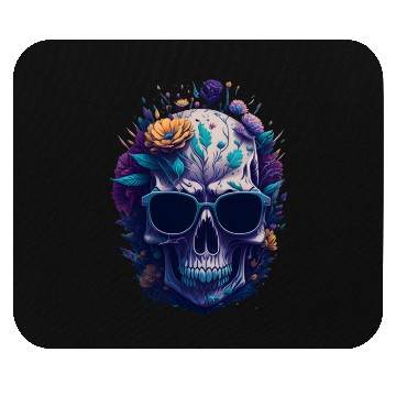 Discover Floral Skull | C07 Mouse Pads