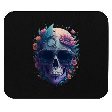 Discover Floral Skull | C13 Mouse Pads