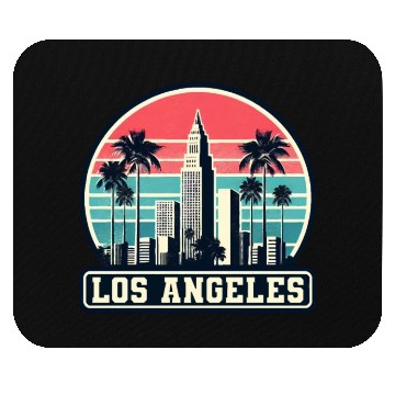 Discover Los Angeles City Lover Mouse Pads