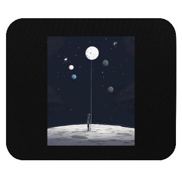 Discover Stickman on a Soapbox Mouse Pads