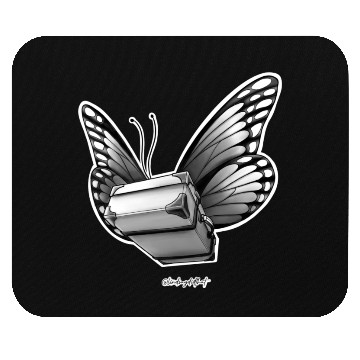 Discover Monarch Travel Bug - Travel Bug Series Mouse Pads