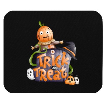 Discover Trick or treat Mouse Pads