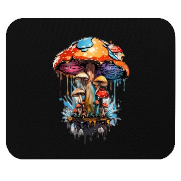 Discover Step into the Enchanted Woodland: Psychedelic Mouse Pads