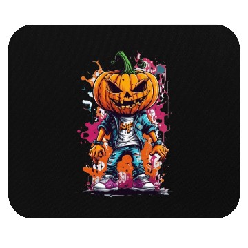 Discover Unleash Spooky Creativity: Colorful Graffiti Mouse Pads