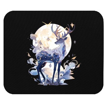 Discover Celestial Deer Mouse Pads