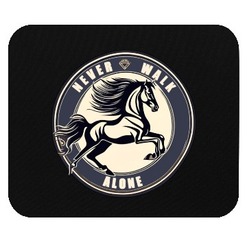 Discover Animal / Hourse / Never walk alone / Wild Mouse Pads