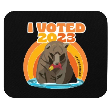 Discover I VOTED 2023 Mouse Pads
