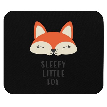 Discover SLEEPY LITTLE FOX Mouse Pads