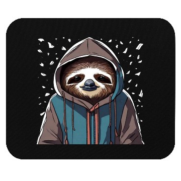Discover Tired Sloth wears Mouse Pads