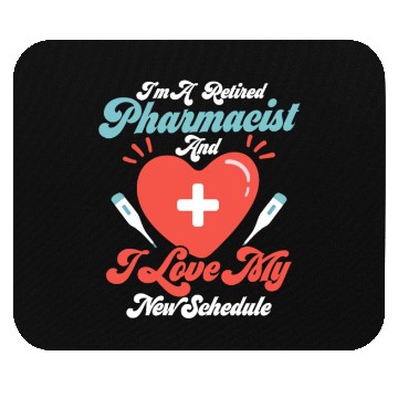 Discover I'm A Retired Pharmacist Pharmacy Medical Tech Mouse Pads
