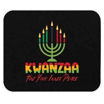 Discover Celebrate Kwanzaa, Embrace your Inner Peace Mouse Pads