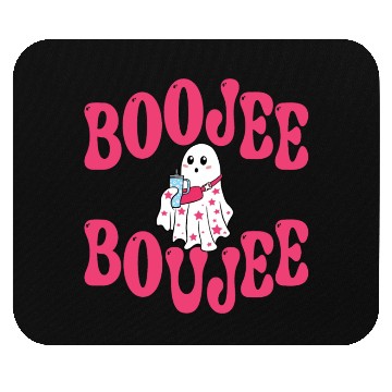 Discover BooJee, Boujee, Boo Jee Ghost, Halloween, Mouse Pads