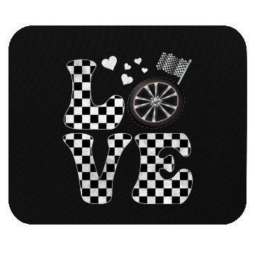 Discover Drag Racing Drag Race LOVE Mouse Pads