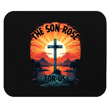 Discover THE SON ROSE FOR US Mouse Pads