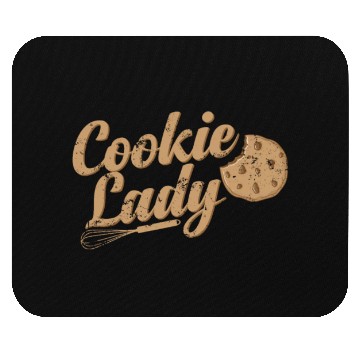 Discover Cookie Lady Confectioner Cake Mouse Pads