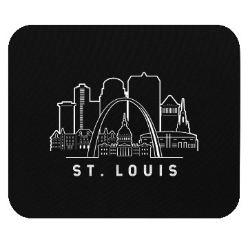 Discover St. Louis Missouri Mouse Pads