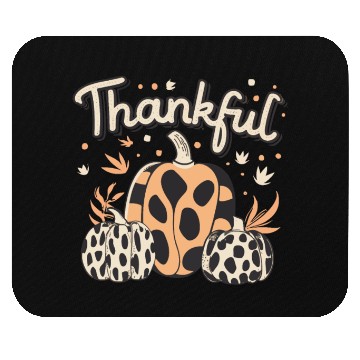 Discover Thankful Thanksgiving Fall Vibes Mouse Pads
